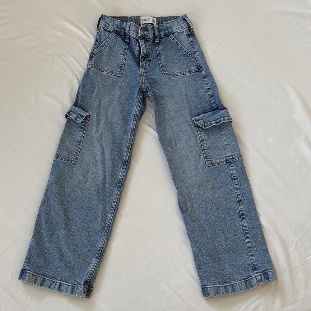 Abercrombie Kids Relaxed Blue Jeans
